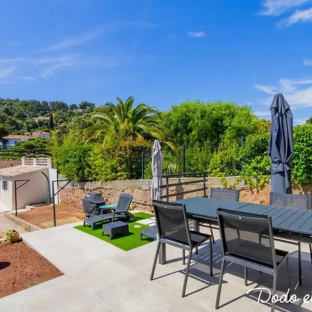 Ferienhaus Sumptuous 2 Bedroom House With Ac Close To The Beach - Dodo Et Tartine *